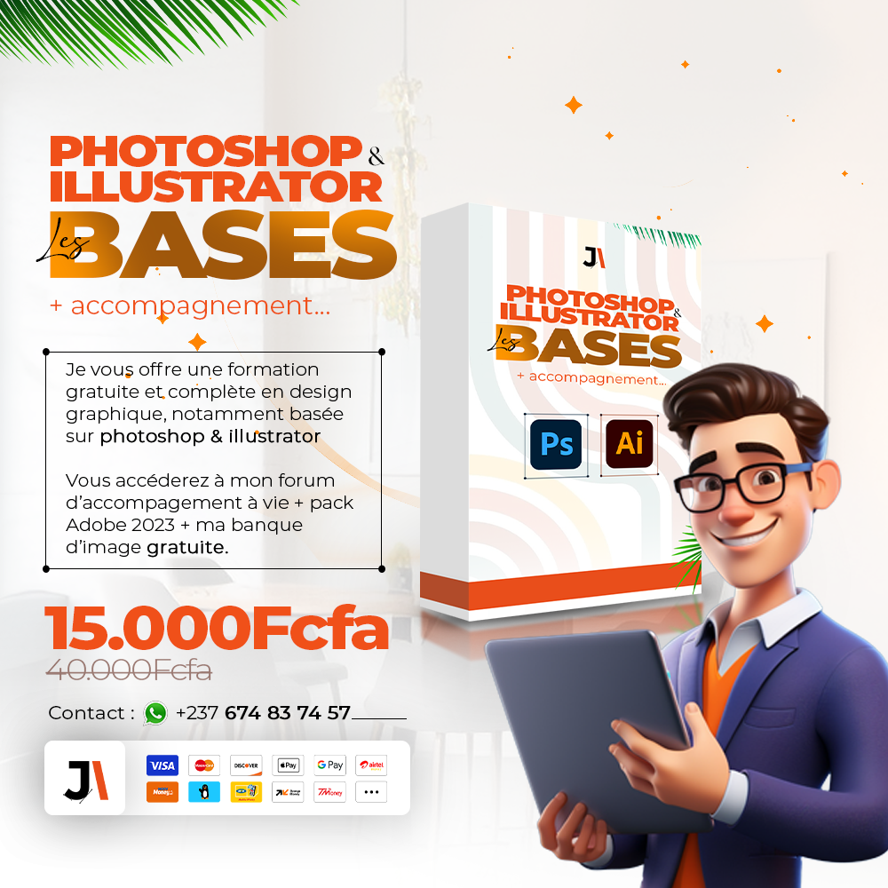 PHOTOSHOP & ILLUSTRATOR : les bases