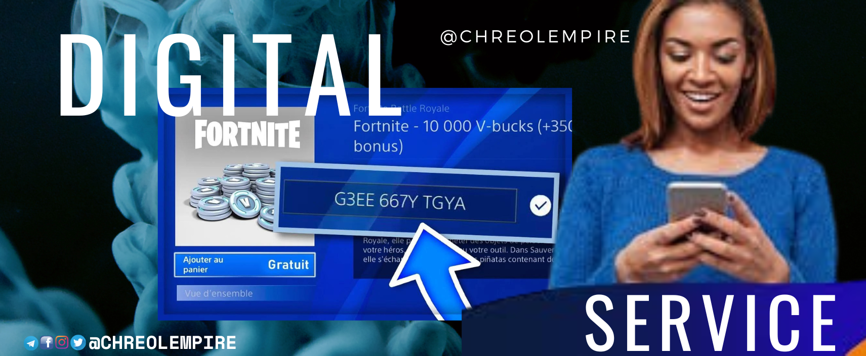 Paiement des services digitaux